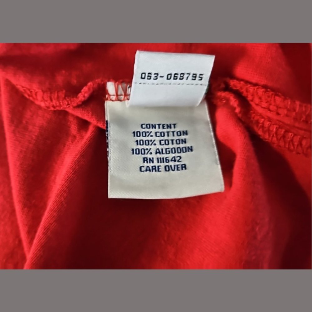 COOGI Red Polo Shirt with Bold Design - Picture 5 of 9
